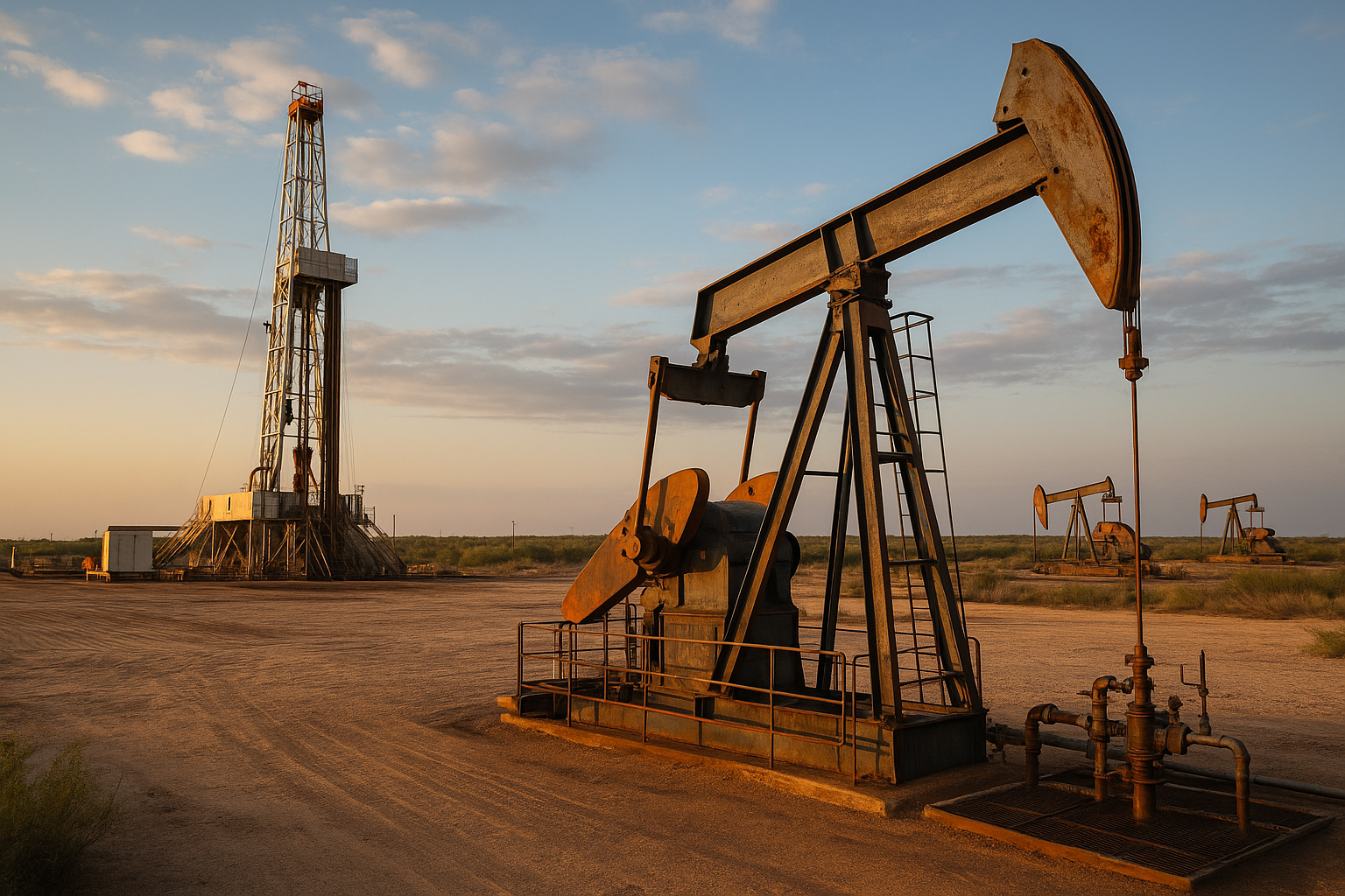 ESTADOS UNIDOS - La producción petrolera rompe récord y alcanza niveles históricos en junio