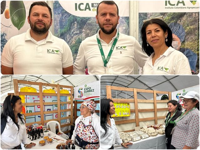 COLOMBIA: El ICA acompaña a los pequeños y medianos productores agropecuarios en ExpoSuárez