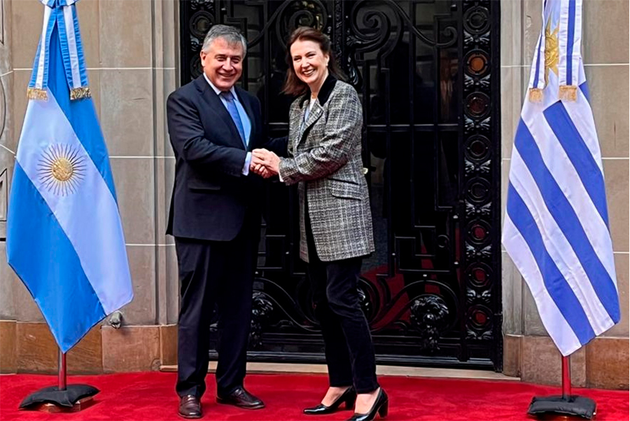 URUGUAY: Los cancilleres de Argentina y Uruguay reafirman el 